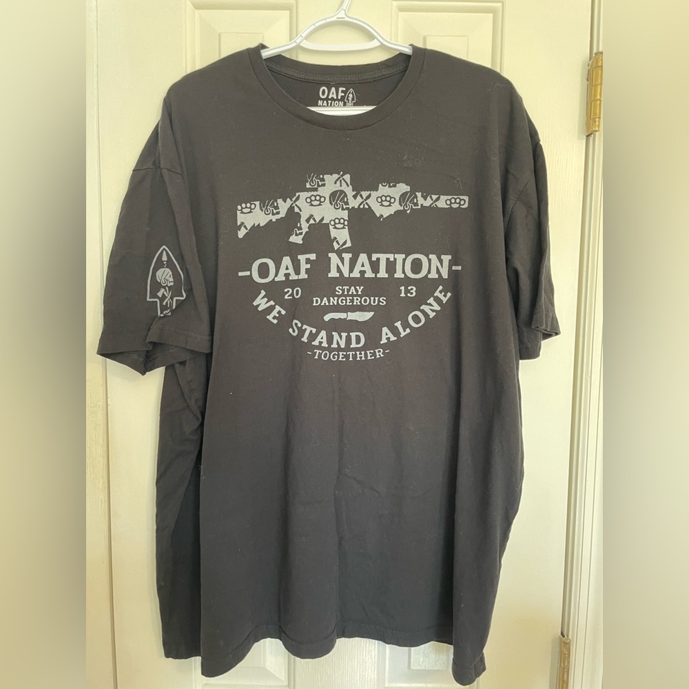 OAF Nation lot of 4 T-Shirts, all size 2X